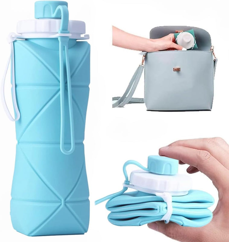aura-14 Silicone Folding Water Bottle