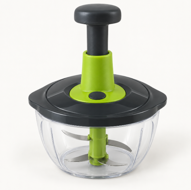 1.5 L Manual Vegetable Cutter – Green