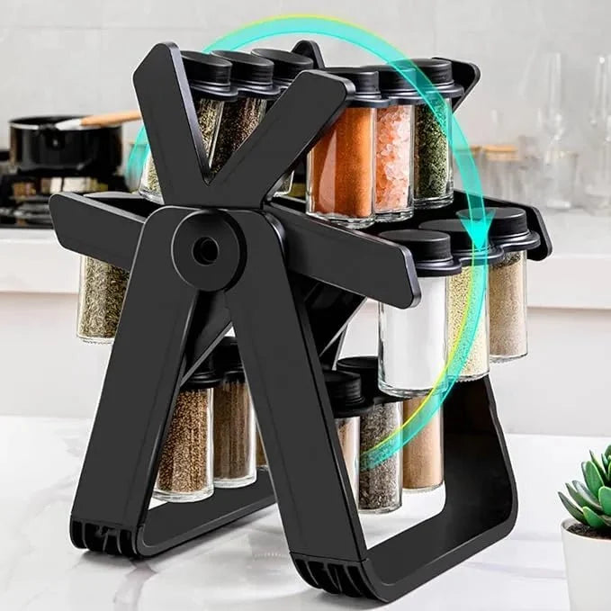 18-Jar Rotating Spice Rack