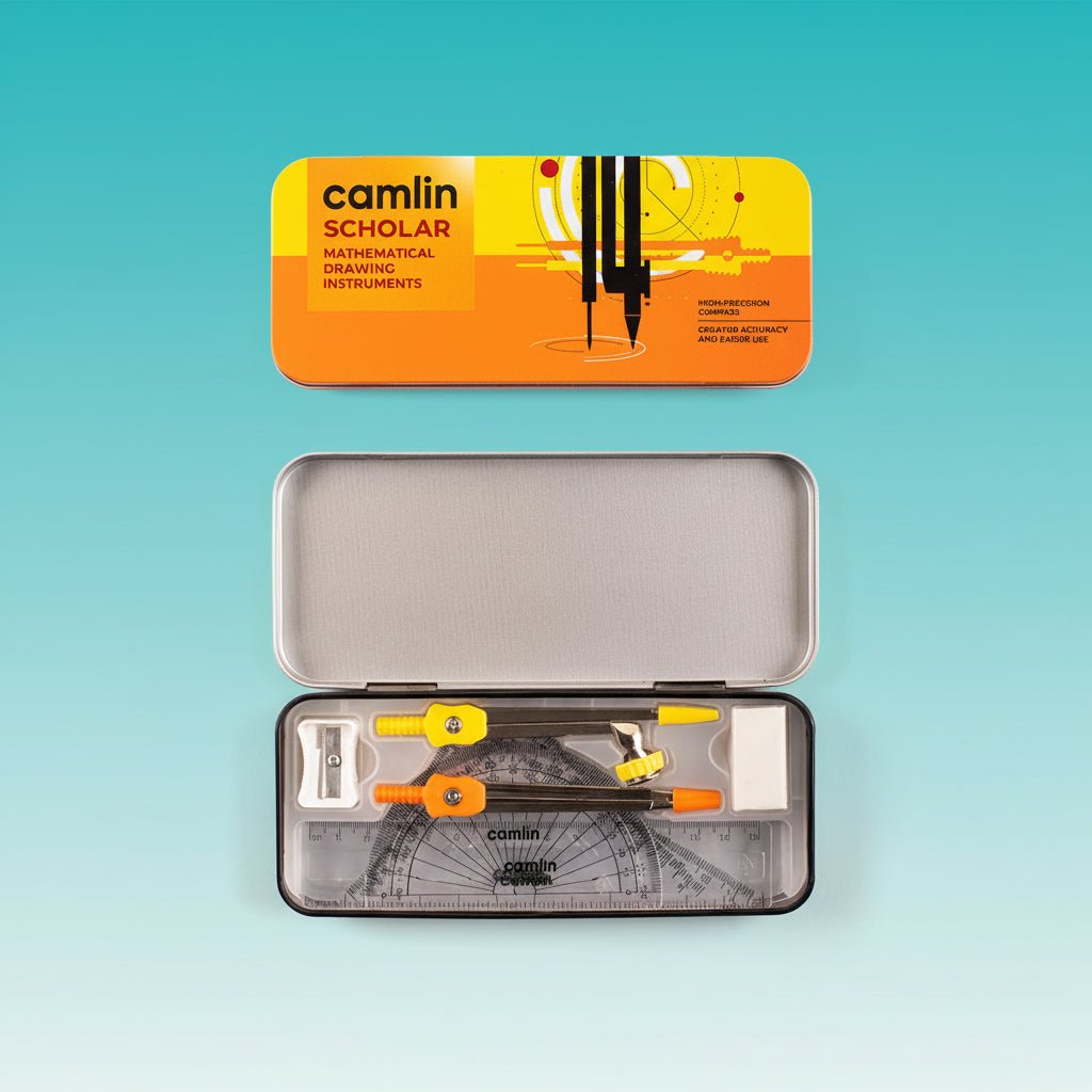 Camlin Scholar Standard Mathematical Drawing Instruments