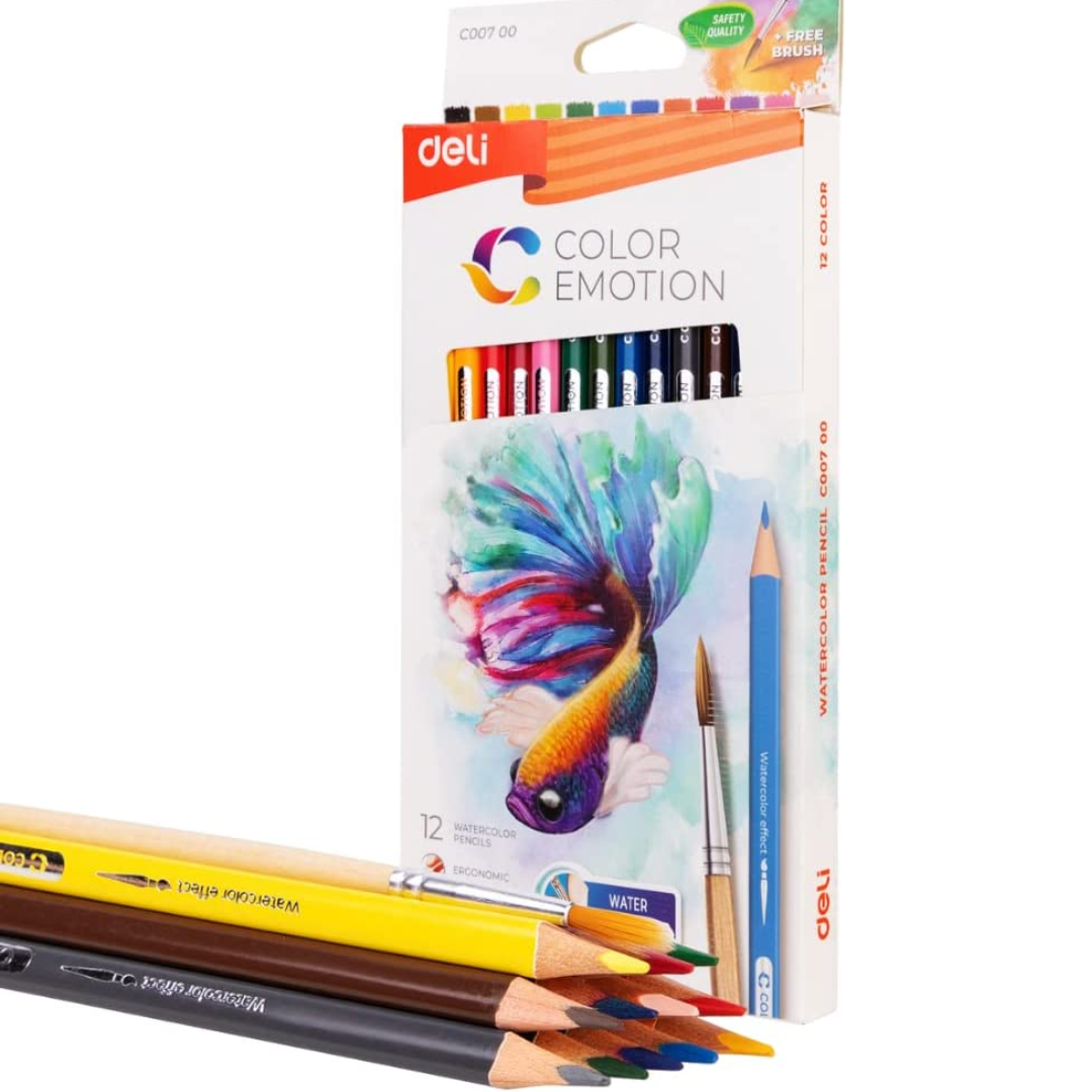 Deli Color Emotion C00700 watercolour pencil set