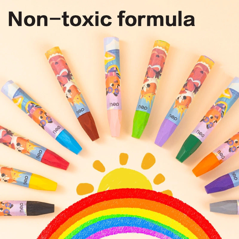 Deli Color WOW oil pastels package