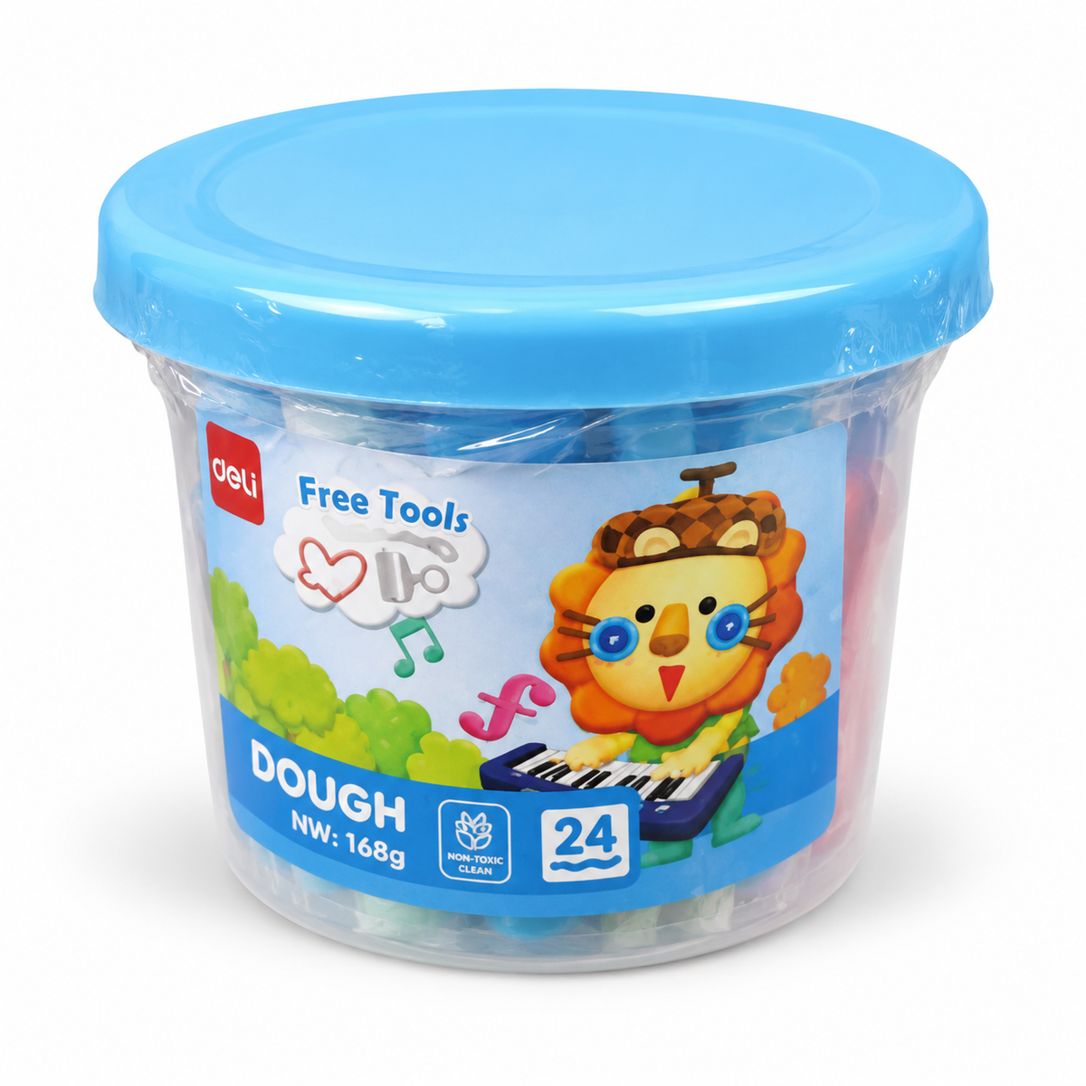 Deli Dough It Free Tools creative set in blue 168 gram tub