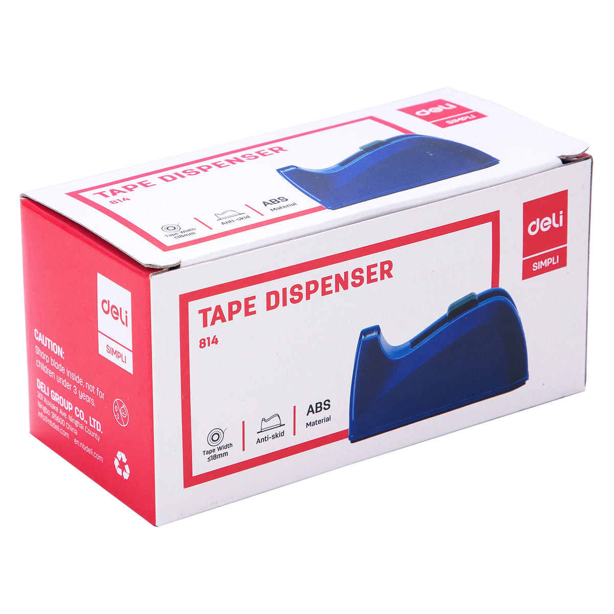 Deli Simpli E814 green tape dispenser