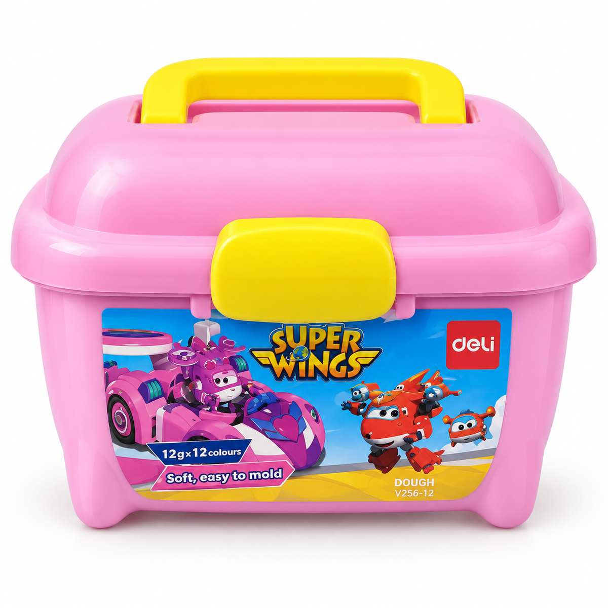 Deli Super Wings Y256-12 dough set with 12 colours