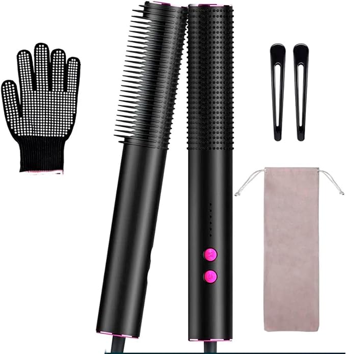 Heated Hair Curler Brush