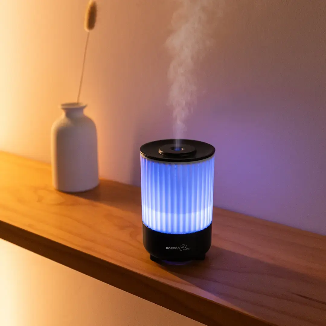 Porodo Blue NOA Aroma Diffuser with colourful light