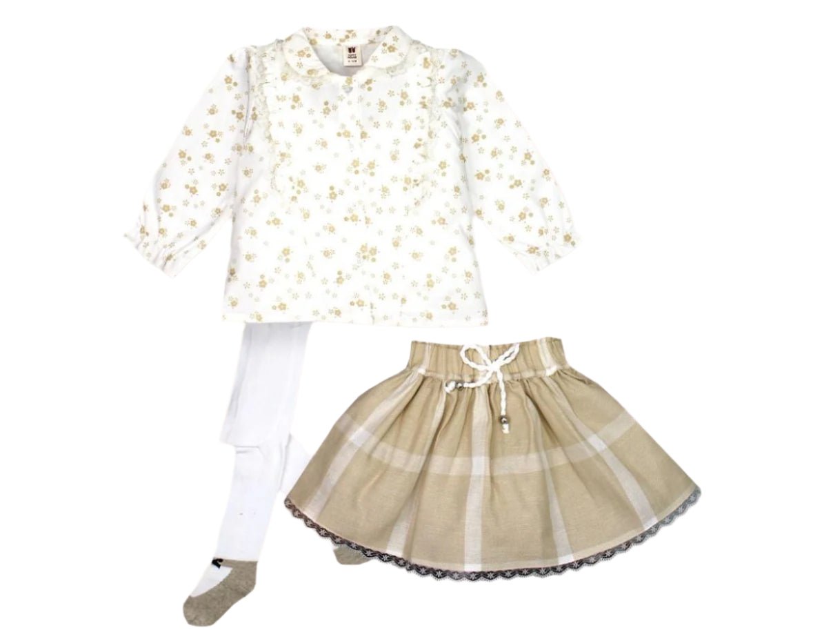 Baby Girl Top & Skirt Set