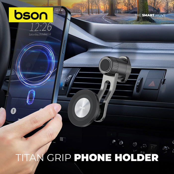 Bson Titan Grip MagSafe magnetic car phone holder