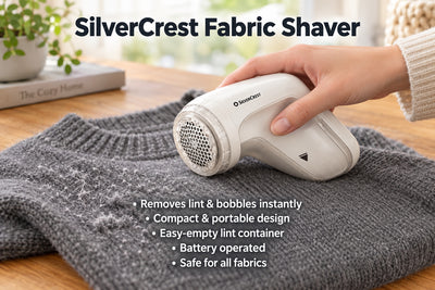 SILVERCREST® Lint Remover – 2 Speeds, 3 Cutting Lengths