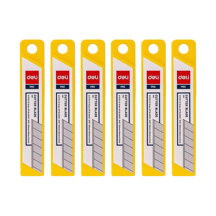 Deli PRO 2011 18 mm cutter blades, SK5 steel