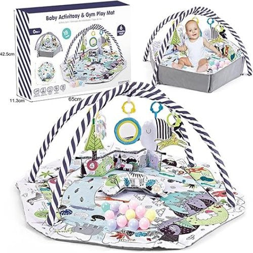 Baby activity gym play mat