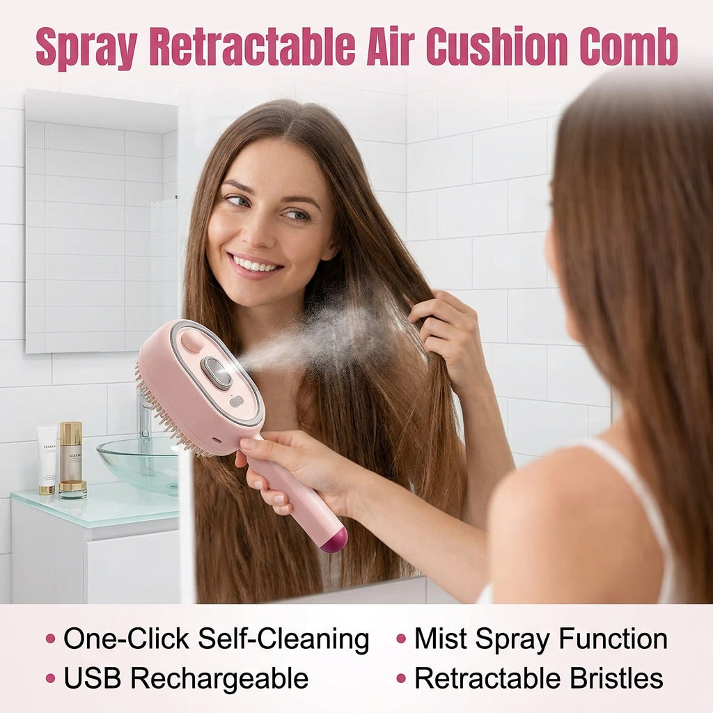 Electric Spray Air Cushion Comb