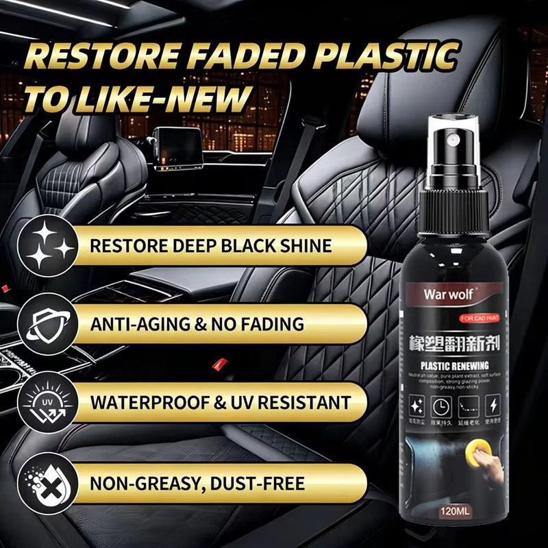 Warwolf CL-007 Plastic Renewing Spray 120 ml