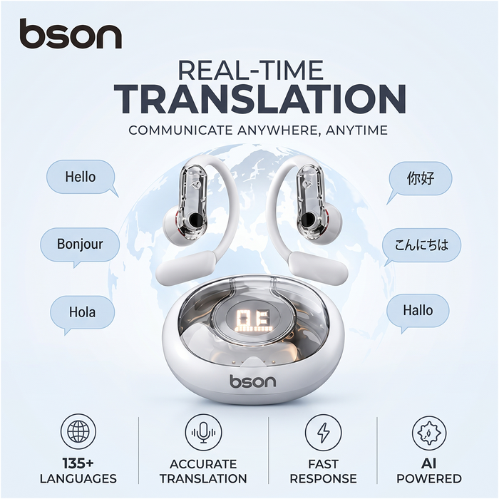 Bson HP013 translation earbuds – view 2