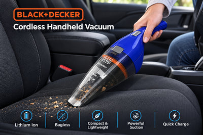Black+Decker Dustbuster NVC115WA Cordless Handheld Vacuum – 3.6V Lithium