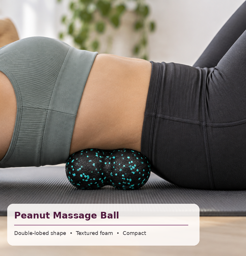EPP peanut massage ball for muscle and fascia release