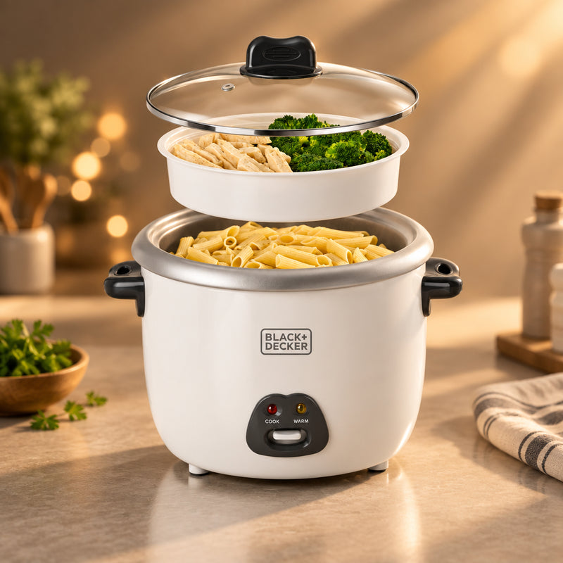 Black+Decker RC1850-B5 rice cooker detail