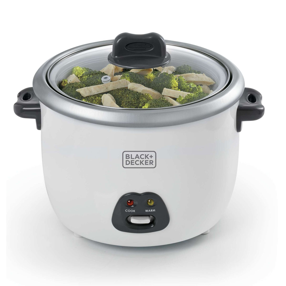 Black+Decker 1.8L Rice Cooker with Glass Lid RC1850-B5