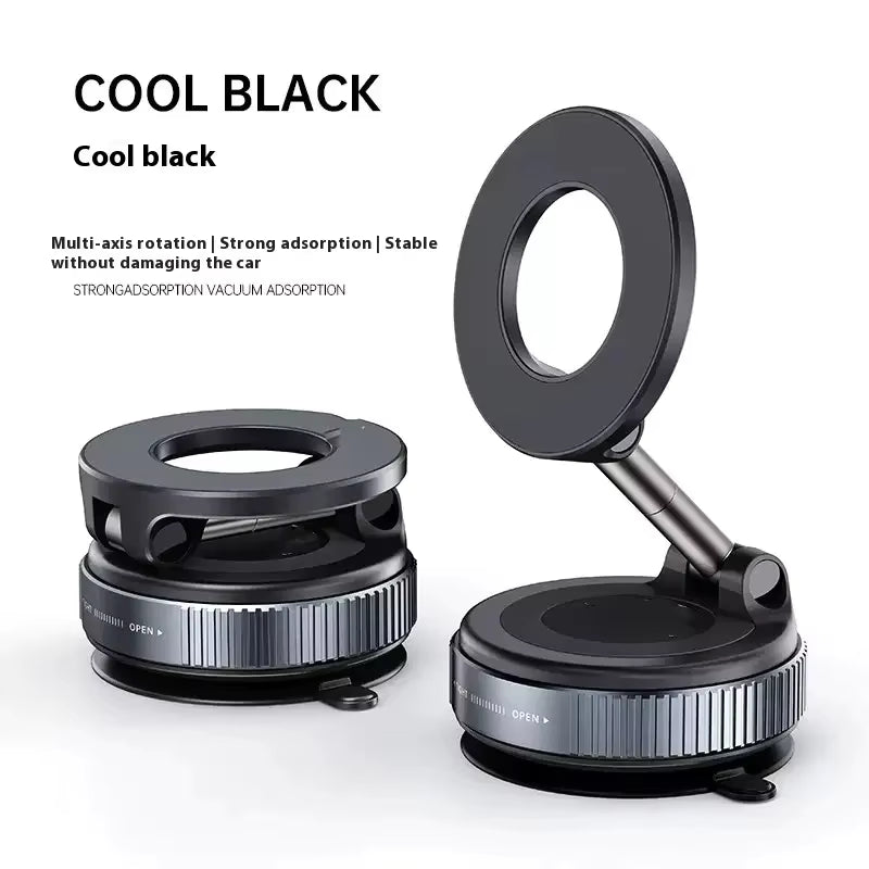 Magnetic Car Phone Holder – 360° Foldable Dashboard Mount