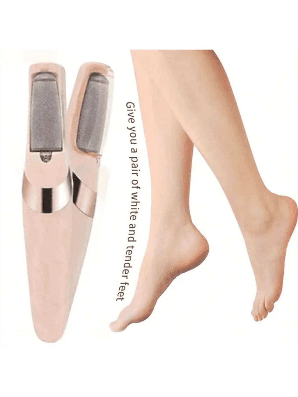 Cordless Rechargeable Electric Callus Remover for Feet – Professional Pedicure Foot File
