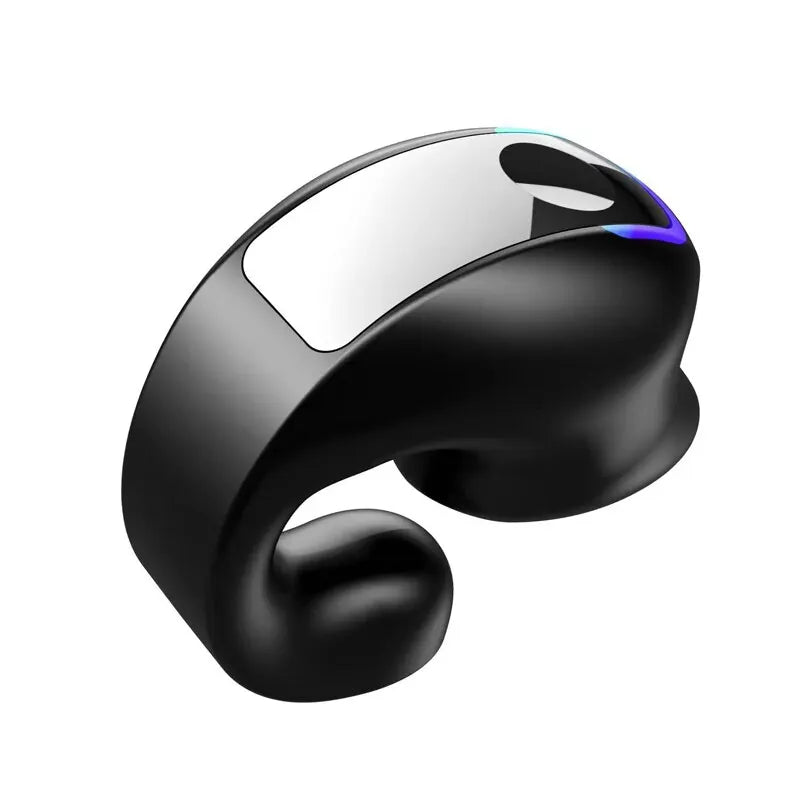 Wireless Bluetooth Bone Conduction Ear Clip Headphones with Mic
