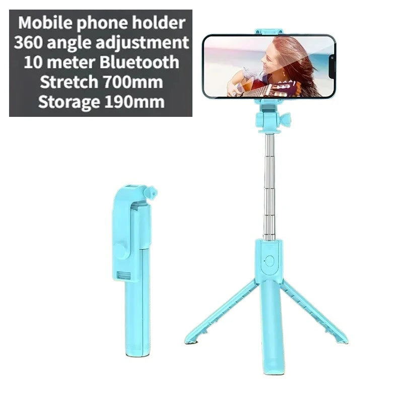 3-in-1 Extendable Selfie Stick Tripod with Bluetooth Remote for Smartphones