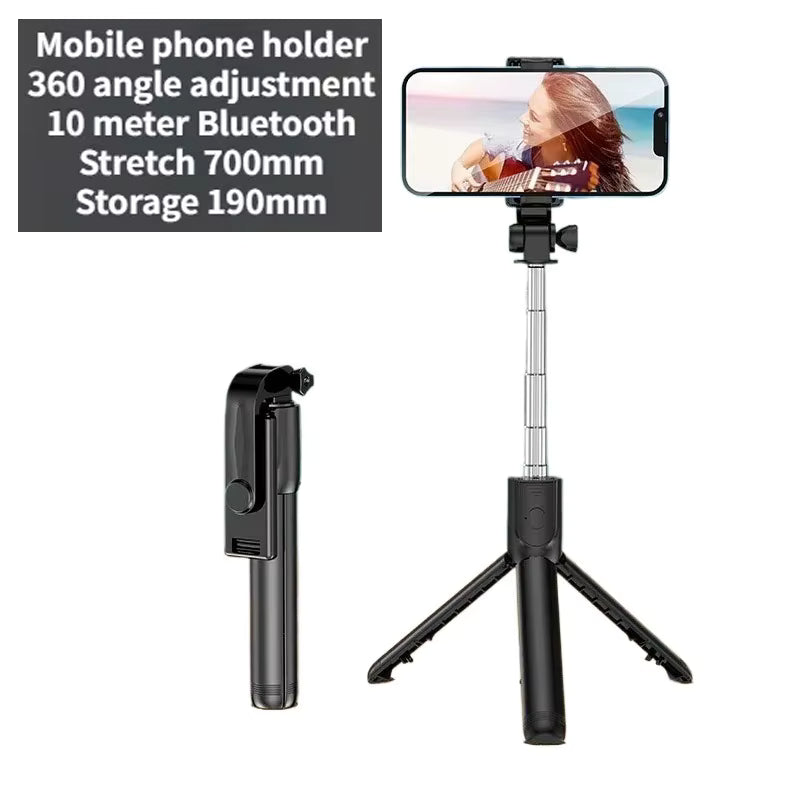 3-in-1 Extendable Selfie Stick Tripod with Bluetooth Remote for Smartphones