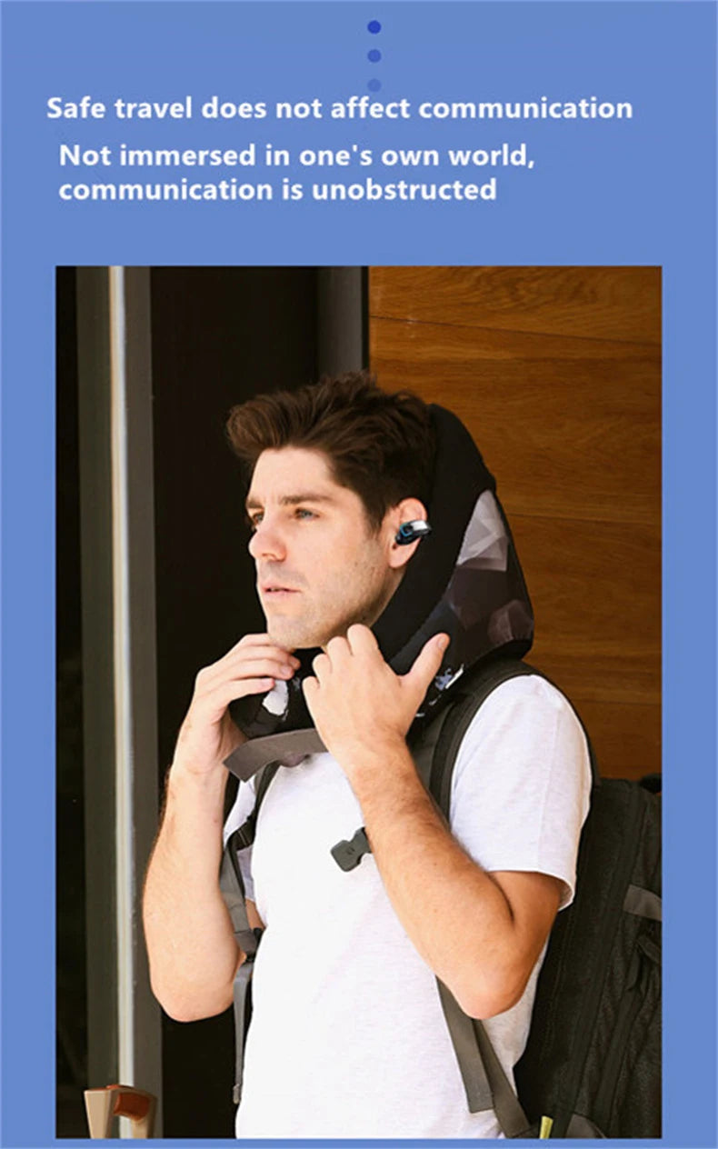 Wireless Bluetooth Bone Conduction Ear Clip Headphones with Mic