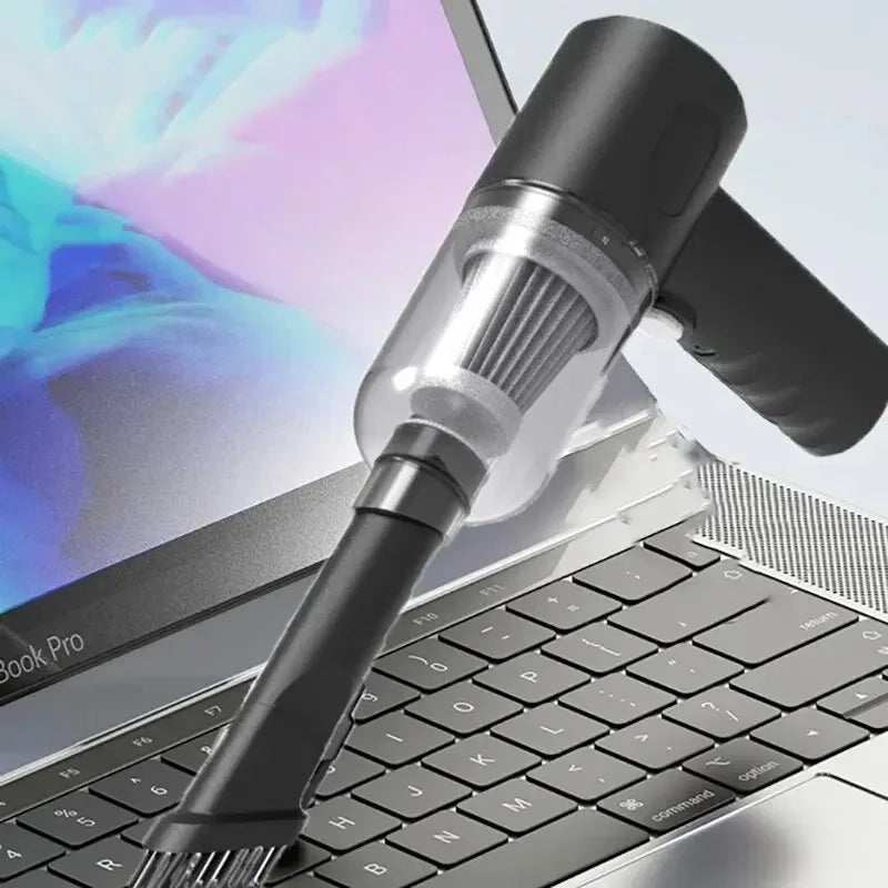 9000Pa Wireless Handheld Car Vacuum Cleaner – USB Rechargeable Portable Vacuum for Car & Home
