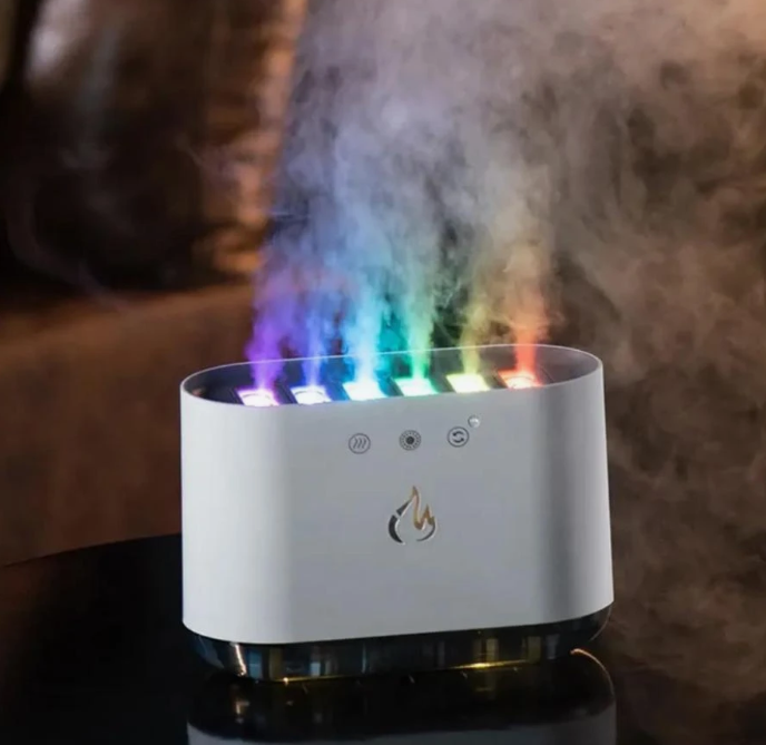 Tradeo Car Diffuser Humidifier with Star Projector – Rechargeable Aroma Diffuser