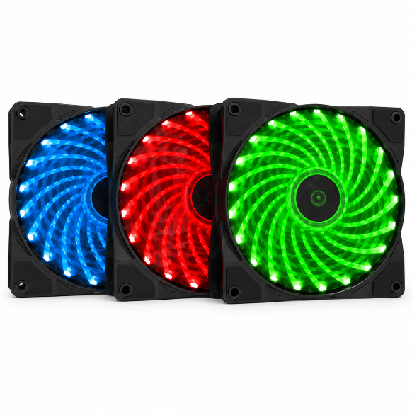 GAMEMAX CL300 RGB case fan tri pack – view 2