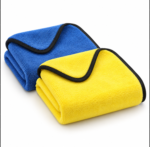 Premium Microfiber Cleaning Towels – 40 × 40 cm, 2-Piece Set