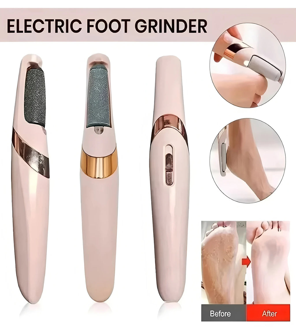 Cordless Rechargeable Electric Callus Remover for Feet – Professional Pedicure Foot File