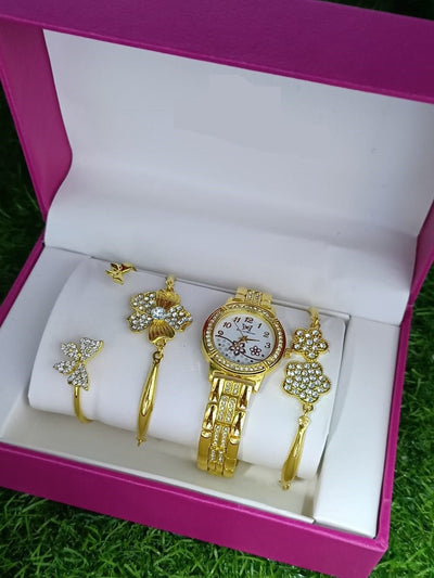 Celeste Women's Watch & Bracelet Gift Set