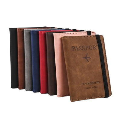 Leather Passport & Card Cover