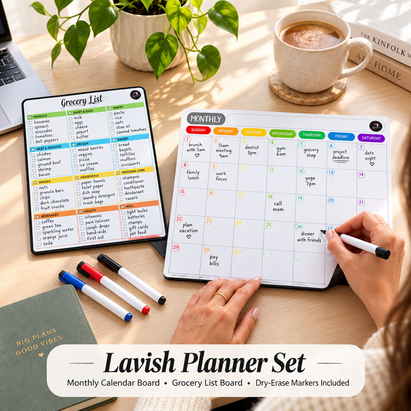 Lifestyle Lavish planner set
