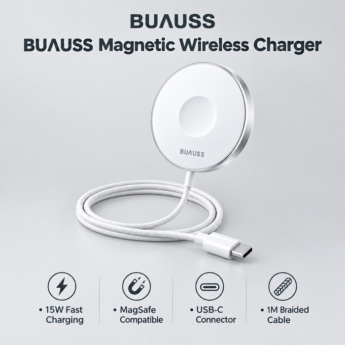 BUAUSS BC-WZ21 PRO magnetic charger hero view