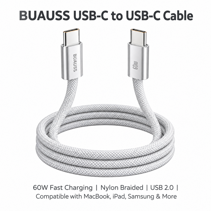 BUAUSS W02-CC12 USB-C cable hero view