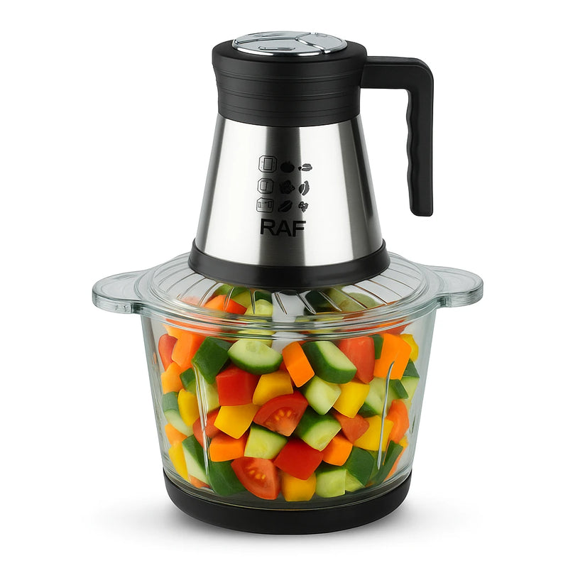 RAF 800W 3L electric food processor chopper