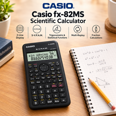 Casio fx-82MS 2nd Edition Scientific Calculator