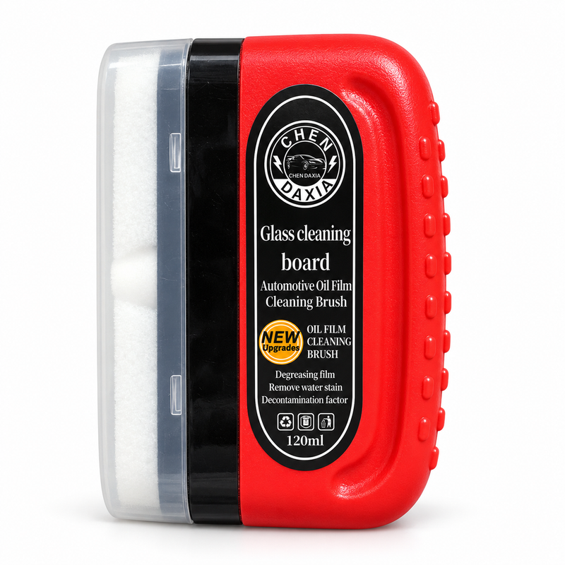 CHENDAXIA glass oil film cleaning brush 120 ml, red