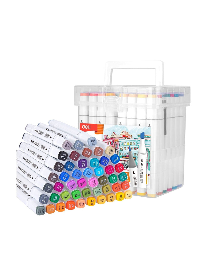 Deli ColorRun EC187-48 dual-tip sketch markers