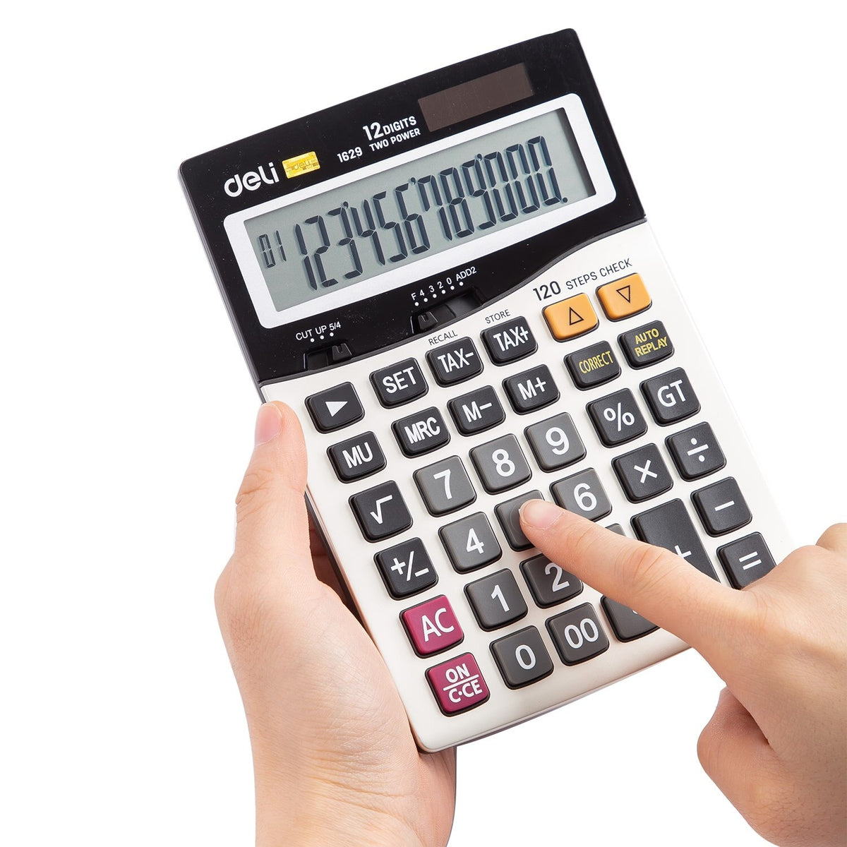 Deli Classic E1629 calculator features