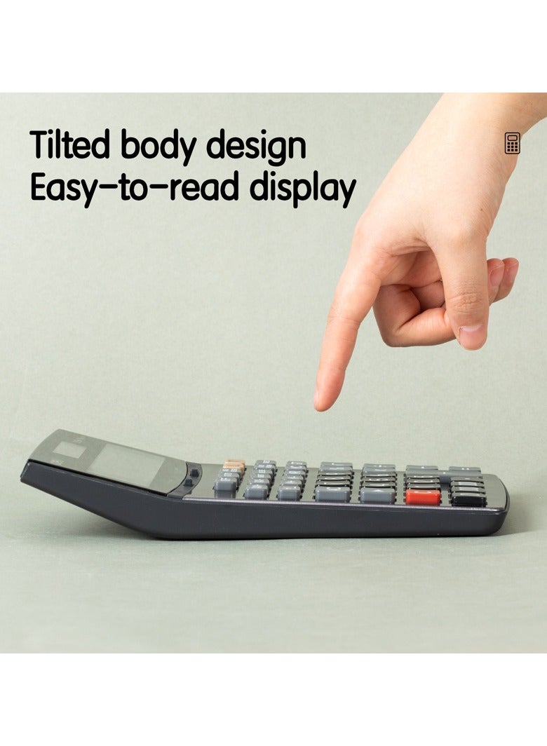 Deli Exceed E39264 calculator side view
