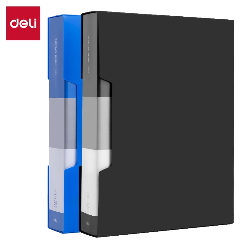 Deli Rio E5036 A4 display book with 80 pockets