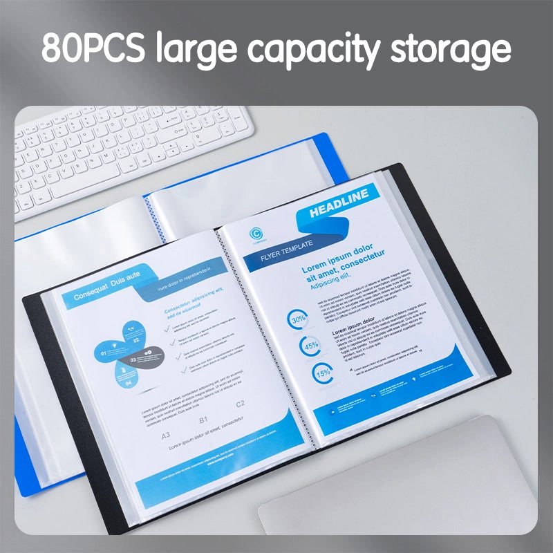 Deli E5036 display book and protective case
