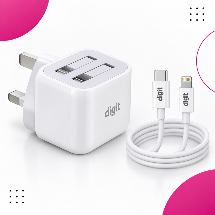 Digit GEM 20W charger side view