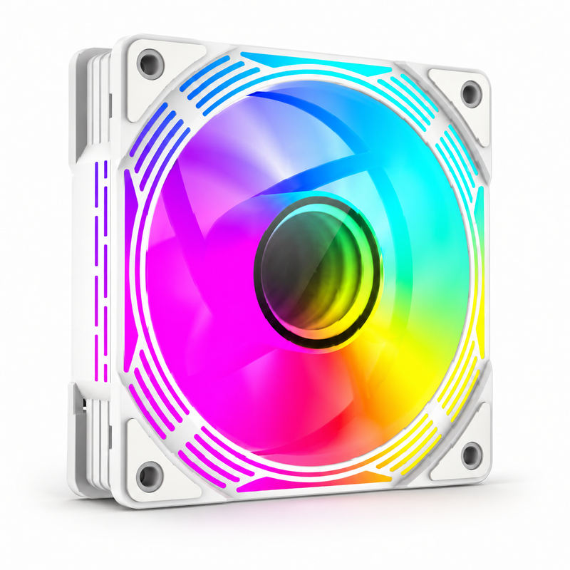 GAMEMAX FN12A-C8I white ARGB case fan