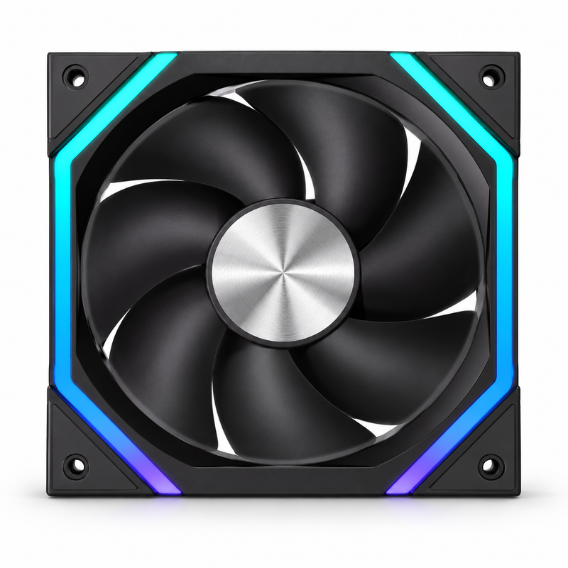 GAMEMAX FN12A-N2-R reversed-blade ARGB case fan